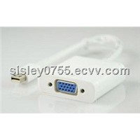 For Macbook mini dp display port to vga female adapter cable