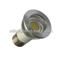 led down lamp, dimmable spot bulb, 5w cob led spotlight dimmable led par16 cob E27/E26.