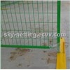 4MM Wire Diameter 50*100MM Mesh Opening 1.8*3M Size 30MM Pipe Canada Temporary Fence
