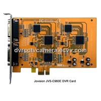 4/8/16ch PCI/PCI-E H264 CIF Support iPhone, iPad, Android phoneDigital video recorder card