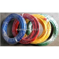 Combination rope for playground climbing net