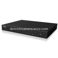 HDD  4/8/16/24channel D1 H264 PTZ control realtime outdoor day/night vision surveillance DVR