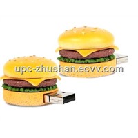 Promotional Gift Hamburger 2.0 USB Flash Drive