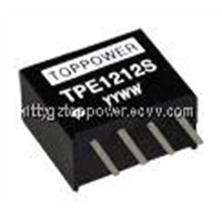 Single Output DC-DC Converter / TPE / 1W / 1KVDC Isolation / DIP or SIP