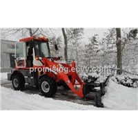 1.2T Small Wheel Loader ZL12F with Snow Blade