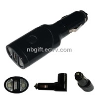 2 LED Car Charger with USB Function