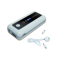 3000mAh Universal Portable Power Bank External Battery Charger +USB cable+Interface Converter
