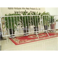 38mm OD Galvanized Metal Crowd Control Barrier Fence