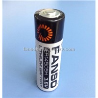 3.6V 2700mAh AA size lithium primary battery ER14505 equal to SAFT Tadiran battery