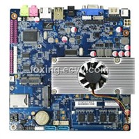 Atom D2550 dual-core CPU mini PC motherboard with onboard DDR3 2GB