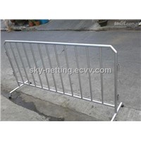 Crowd Control Barriers 1100*2100mm Panel Size 38mm Frame Size Hot Dipped Galvanized