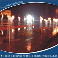 Fire Water Feature Fountain Performance