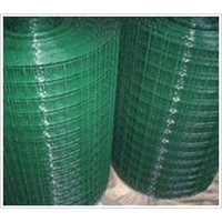 Galvanized Wire Mesh Netting Green Color 101.6mm*50.8mm Green Plastic Coated Netting