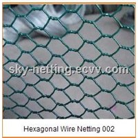 Hexagonal Wire Netting Hot Sell Wire Dia 0.9mm PVC-coated