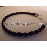 Horse hair jewelry , bracelets, earring, necklace and keychain
