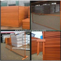 Hot Sale 6'x10' PVC Coated Portable Temporary Fence Panels Construction Fence