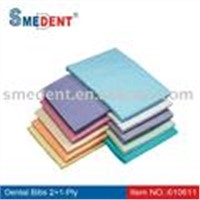 Hot Sell Dental Disposable Dental Bibs 2+1 Ply with CE approved