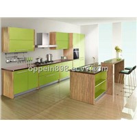 Green Kitchen Cabinet Made in China OP10-L034