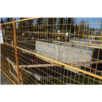 PVC Coated Temporary Fencing for Hire (Canada Style)