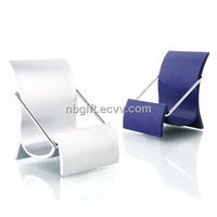 Plastic Chair Shape Desk Phone Holder