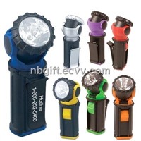 Plastic Swivel Clip Flashlight
