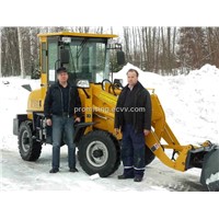 Popular Wheel Loader Model ZL08F in Finland Market