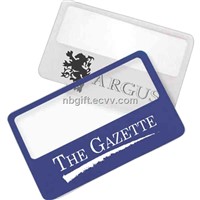 Promotional Credit Card Magnifier