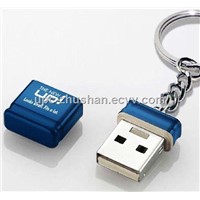 Promotional Super Mini Keychain USB Flash Mass Storage Device
