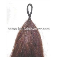 Pure white false horse tail extensions