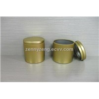 Round Candle Tin , Luxury Candle Tin boxes,  Candle Jars  , Candle Holders