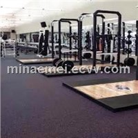 Rubber gym flooring/Weight room flooring/Interlocking flooring