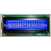 STN Blue 16 x 2 Character LCD Module With White Backlight