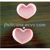 Silicone rubber heat shapped cake mold