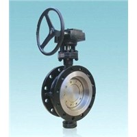 Triple offset butterfly valve Flanged type