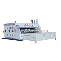 Two Color Flexographic Printing and Slotting Machine.