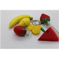 Fruit Food Custom Logo USB Drive for World All the Market