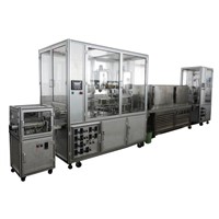 full automatic cosmetic pencil filling packing machine