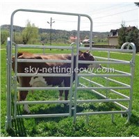 Heavy Duty Cattle Corral Panel / Galvanized Cattle Fence