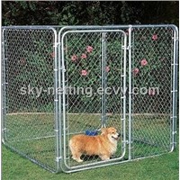 Hot-Dipped Chain Link Dog Run Kennel (Direct Factory )