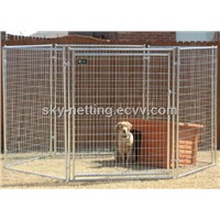 Hot-Dipped Galvanized Backyard Dog Kennel