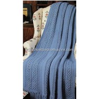 Knitted Shawl Pashmina Blanket Jacquard