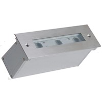 LED Recessed Wall Light, LED Outdoor Wall Lamp, LED Wall Fitting, LED Step Light (820431-H)