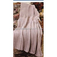 Pashmina Knitted Jacquard Blanket