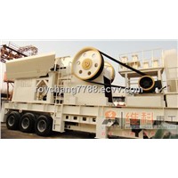 mobile crusher for construction waste/quarry