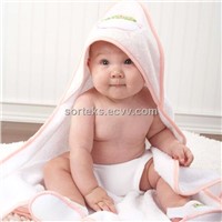 Cotton Baby Hooded Towels, Cape de bain, Sortie de bain, Baby omslagdoek met mutsje, Baby badcape