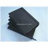 High Quality Black PU Leather Notebook (M-005 )