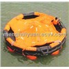 davit-launched inflatable life raft