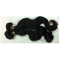 Best quality virgin body wave malaysian virgin hair weft no tangle