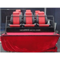 4D motion chair 6DOF platform theater chair equipment with 6 people