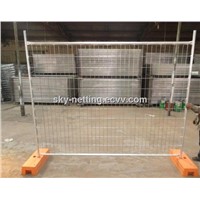 Cheap 2100mm(H)x2400mm(L) Galvanized 42micron Construction Temporary Fencing Direct Factory